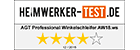 Heimwerker-Test.de: Winkelschleifer AW-18.ws, für 18-V-Akkus (ohne Akku)