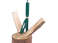 AGT Manueller Hand-Holzspalter für weiches Holz mit bis zu 30 cm Länge