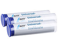 AGT 3er-Pack Universal-Kraftknete: 2K-Kleber aus Epoxidharz, 3x 56 g; 2-Komponenten-Kleber, Sekundenkleber mit Granulat 2-Komponenten-Kleber, Sekundenkleber mit Granulat 2-Komponenten-Kleber, Sekundenkleber mit Granulat 