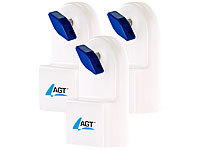 AGT Manueller Heizkörper-Entlüfter m. integriertem Wasserbehälter, 3er-Set; Bit-Sets Bit-Sets Bit-Sets Bit-Sets 